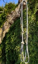 Retriever-Leine aus Softleder 280 cm mit Messing
