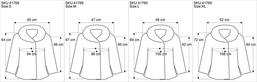 Patchwork Jacke mit Kapuze