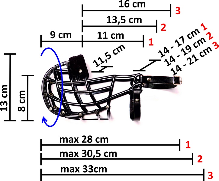 Maulkorb Giant 117