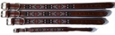 Lederhalsband Aztec Brown
