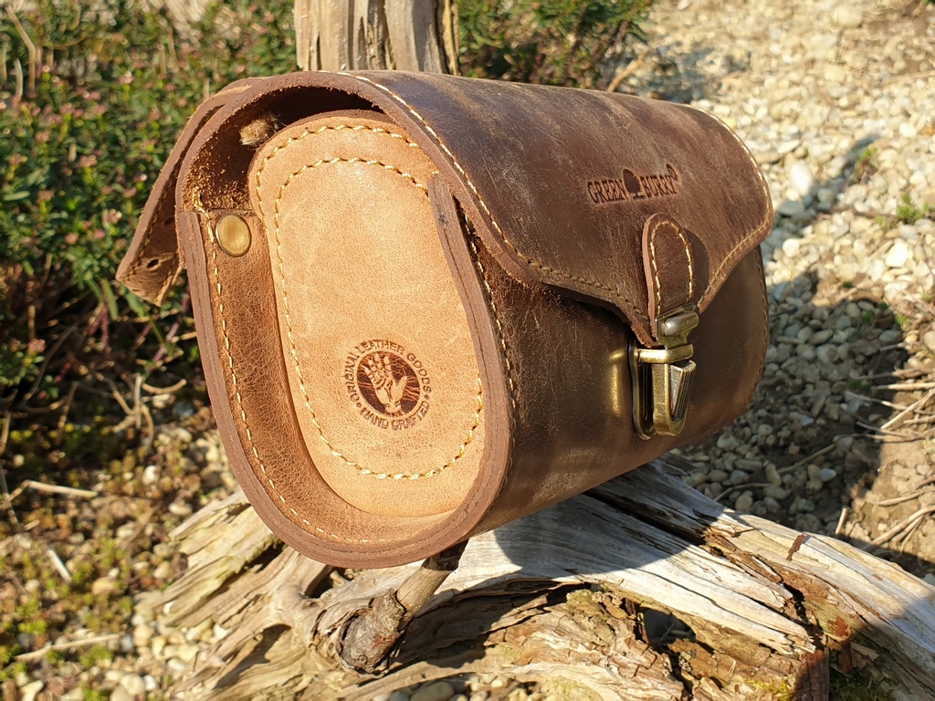 Vintage Fahrradtasche