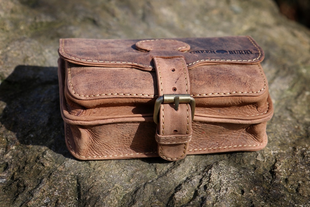 Gürteltasche Military Leder