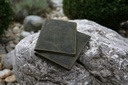 Vintage Ausweistasche Duo Oliv