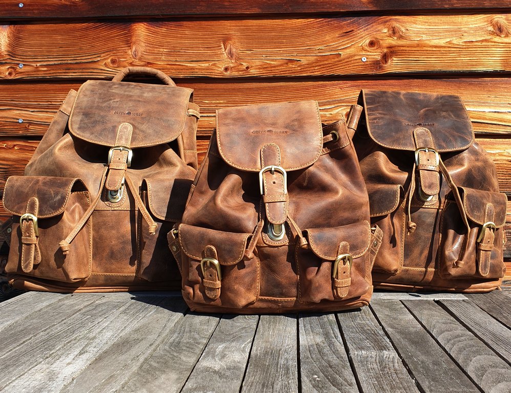 Vintage Original Rucksack Leder