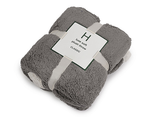 Kuscheldecke Lammfelloptik