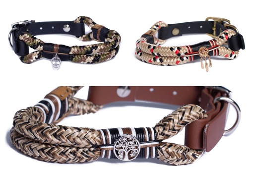Schnallenhalsband aus Tau und US-Biothane®