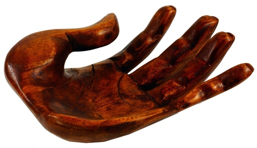 [GR-27516] Holzschale Hand