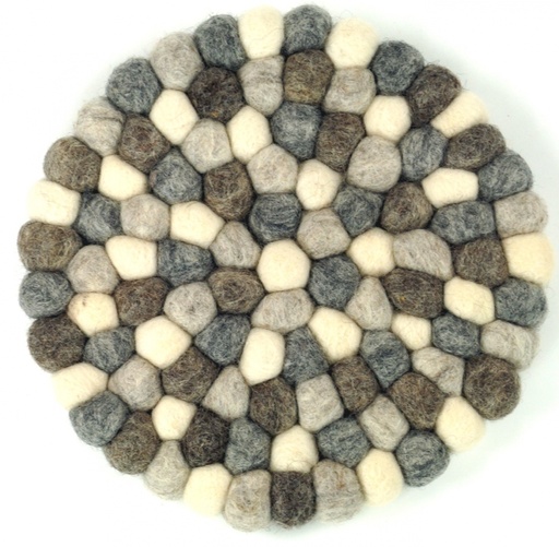 [GR-37146] Wollfilzkugel Unterlage 20 cm