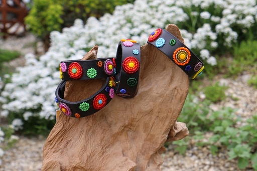 TKC Massai Lederarmband mit Perlen