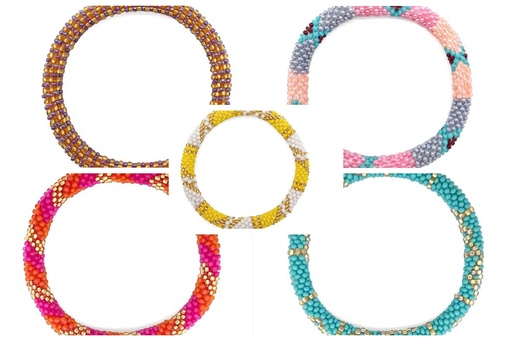 Rocailles Perlenarmband rund