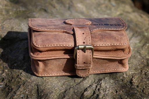[BfL1755-25] Vintage Gürteltasche Military