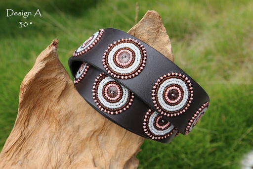 [TKCB-RB-30"] TKC Gürtel Rose Button 30"